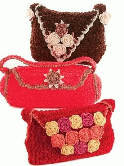 Bolsos de crochet patrones - Imagui