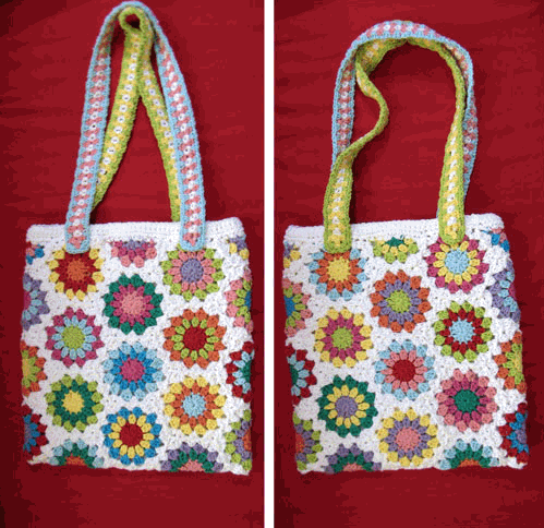 Como hacer bolsos de crochet (patrones) - Imagui