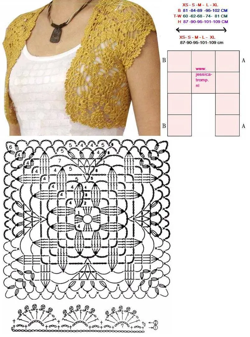 patrones de crochet para chalecos circulares | AMIGURUMIS PINK ...