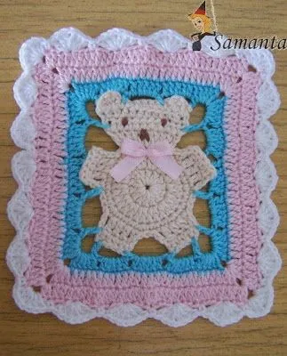 Cobijas de bebé tejidas a crochet - Imagui