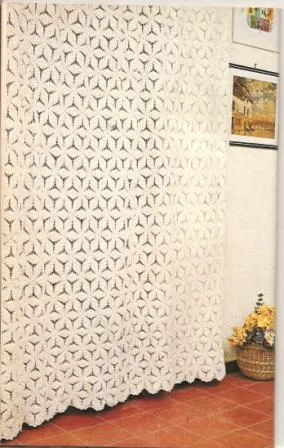 Patrones cortinas crochet - Imagui