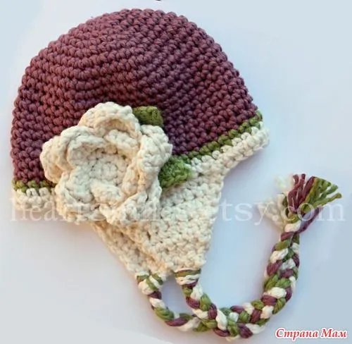 Patrones crochet: gorros con orejeras para niños y bebés ...