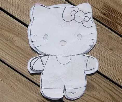 Patrones para hacer Hello Kitty peluches - Imagui