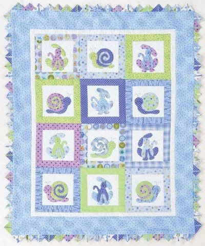Patrones patchwork para colchas infantiles - Imagui