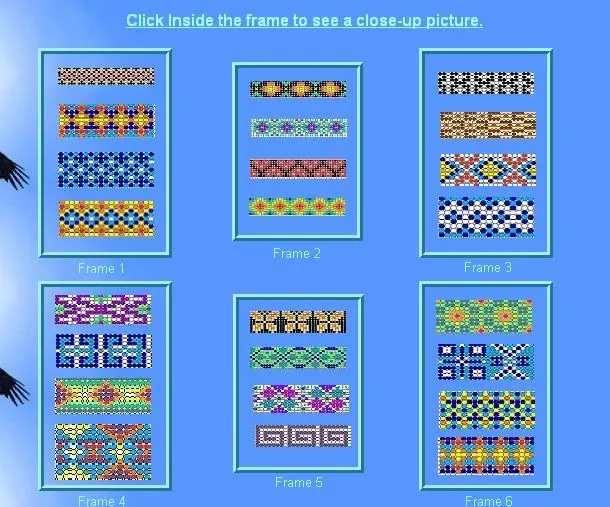 Fotos de esquemas y diseños de pulseras en telar con mostacillas ...