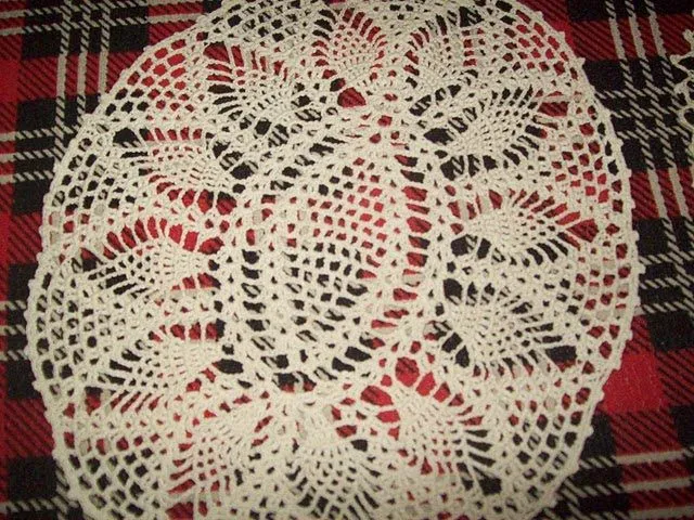 Patrones para tejer carpetas a crochet - Imagui