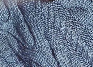 Patrones de Tejido Gratis - Pocho con trenzas Patrones de Tejido Gratis - Pocho con trenzas