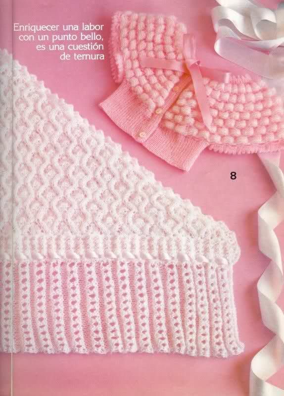 Patrones de toquillas para bebes o cobijas | Tejidos crochet ...