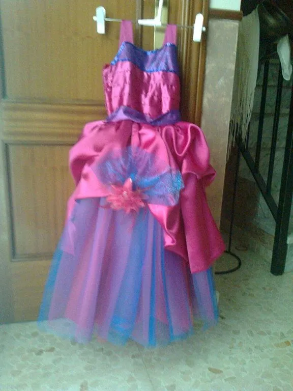 Como hacer un vestido de princesa para nena - Imagui