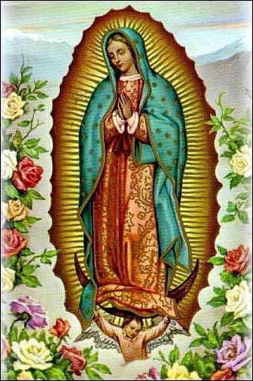 Patrones Virgen de Guadalupe en punto de cruz - Imagui | Punto de ...