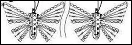 =PATRONES=CROCHET =TRICOT = DOS AGUJAS: GRAFICOS DE MARIPOSAS ...