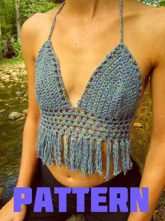 PATTERN: Hippie Fringe Crochet Hippie by WanderingIllusions