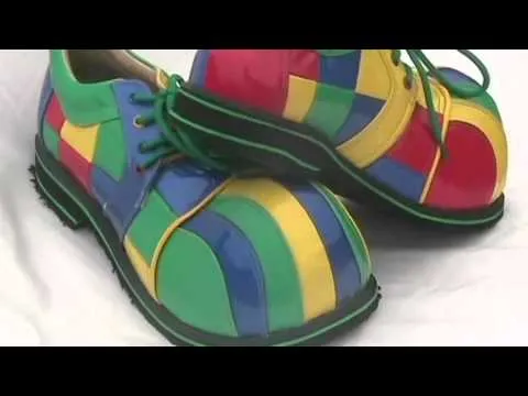 Moldes para zapatos de payasos en foami - Imagui