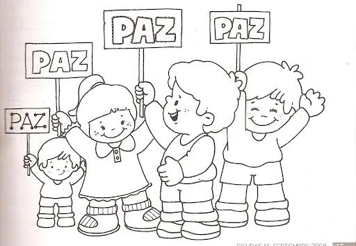 DIA DE LA PAZ DIBUJOS PARA COLOREAR SOBRE PAZ | infantil 2.0 DIA DE LA PAZ DIBUJOS PARA COLOREAR SOBRE PAZ | infantil 2.0