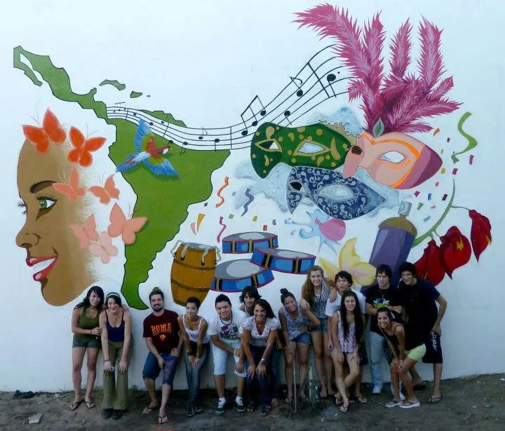 La Paz: mural para el Carnaval | La Nota digital