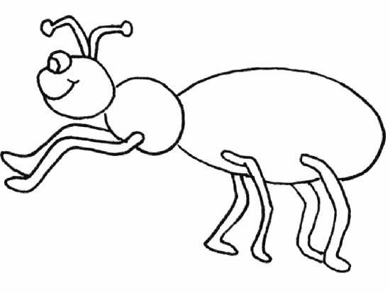 Hormigas para colorear animadas - Imagui
