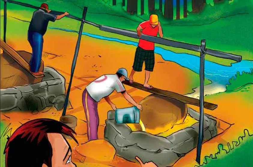 PDF] Lee “La invasión dorada”, historieta sobre la minería ilegal en Madre  de Dios | SPDA Actualidad Ambiental