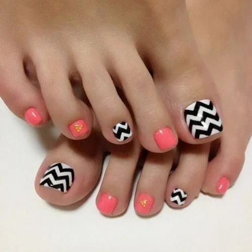 pedicure decoración uñas | Nails and Tattoo | Pinterest | Toenails ...