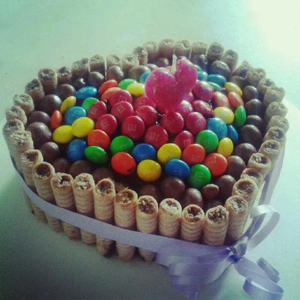 Peekaboo_Cakes : Corazón.!!!♥ #Pirulin ♥ #Chocolate ♥ #Torta ...