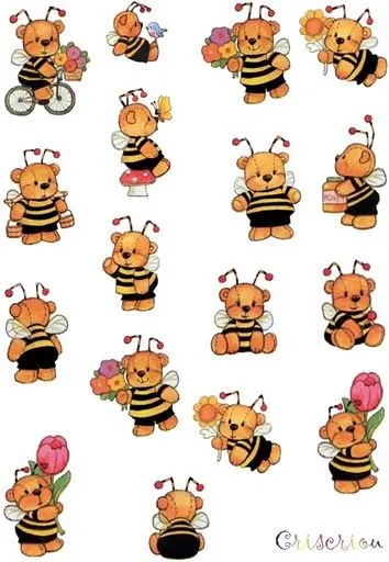 Pegatinas de abejas para imprimir - Imagenes y dibujos para ...