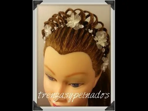 Peinado de Corona para Princesa y Primera Comunión - Princess or ...