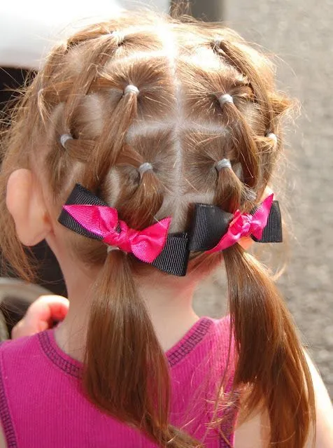 Peinados con ligas para niñas | Tips De Madre