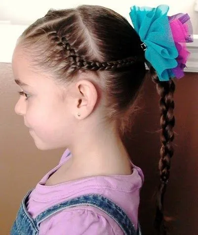 Peinados a la Moda: Peinados para niñas con el pelo Lacio 2013/2014