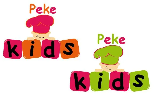 peke kids bocetos | Logograma