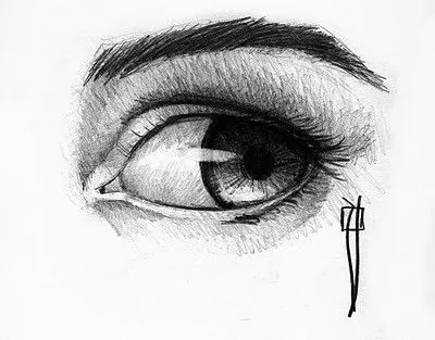 pelcil drawing eyes / dibujo de ojos a lápiz