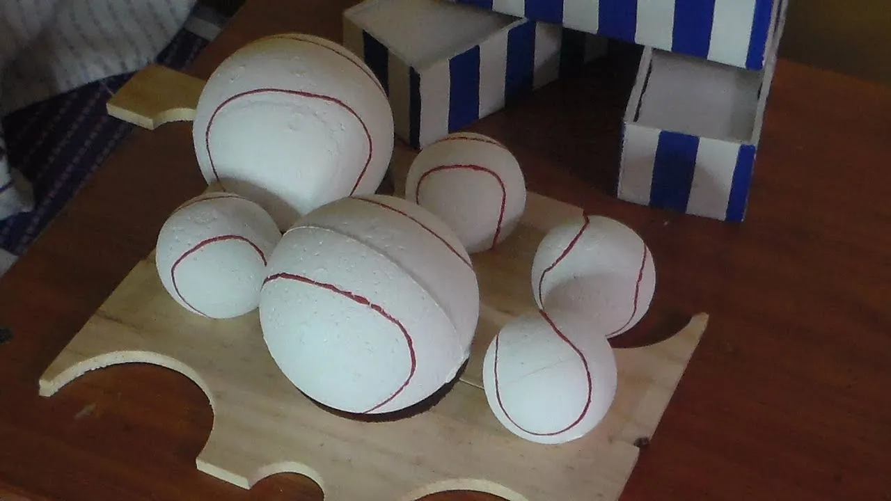 como hacer una pelota de beisbol en anime - YouTube