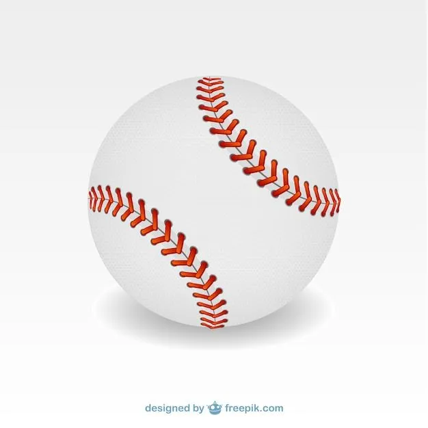 Vector pelota de béisbol | Descargar Vectores gratis