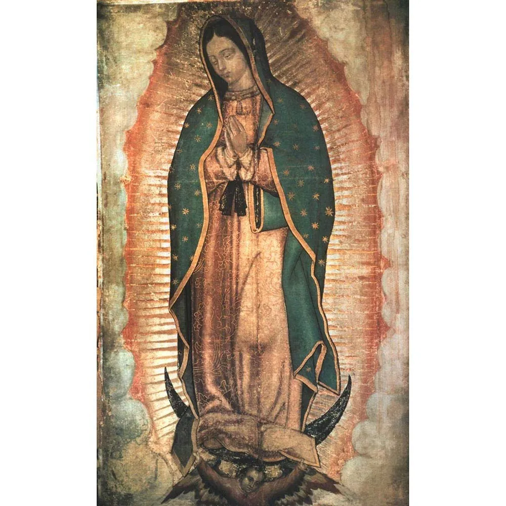 PENGDA Pintura de diamante para la Virgen María Cristiana Religión Jesús  Amor Materno Arte de pared