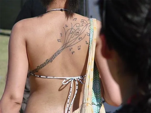 Pentagrama - Tatuajes para Mujeres