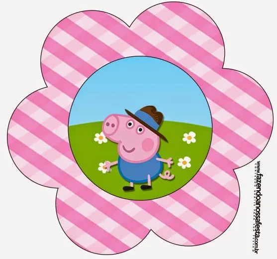 Peppa Pig en la Granja: Invitaciones para Imprimir Gratis. | Ideas ...