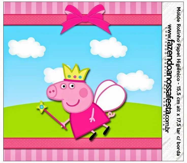 Peppa Pig Hada: Etiquetas para Candy Bar para Imprimir Gratis ...