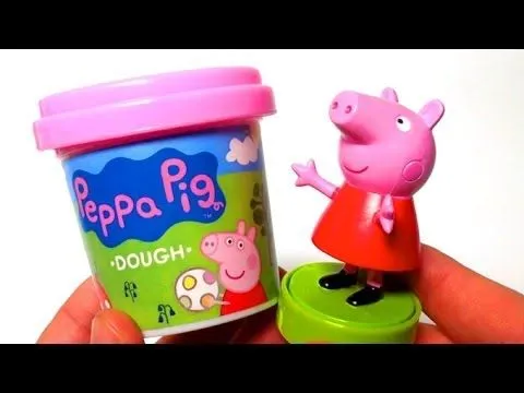 Peppa Pig Play Doh playdough plastilina by lababymusica - YouTube