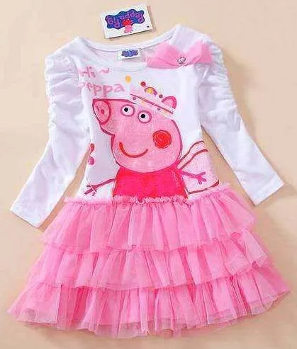 Peppa Pig Vestido Niña Fiesta a PEN 68. Ropa Infantil Ropa ...