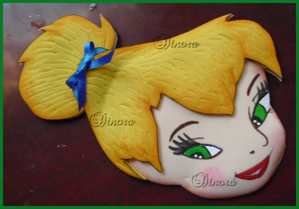 mis pequeñas manualidades: piolin y la cara de campanita en fomi mis pequeñas manualidades: piolin y la cara de campanita en fomi