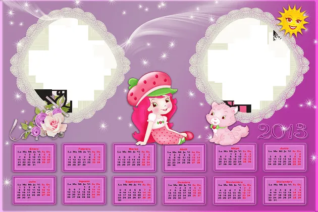 Calendario febrero 2013 de princesas - Imagui