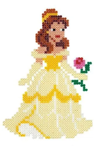 Perline di Erika: Schemi Hama Beads Principesse Disney per bambine