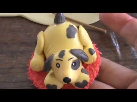 Como Hacer un perro En Porcelana Fria - YouTube