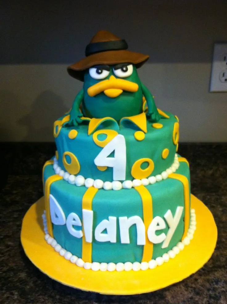 Perry Platypus Cake | Perry <3 | Pinterest