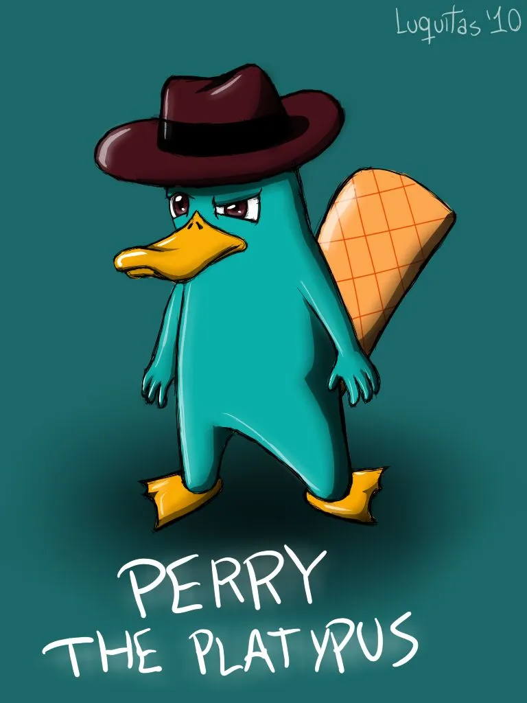 Perry The Platypus by ~AndrewKitamura on deviantART