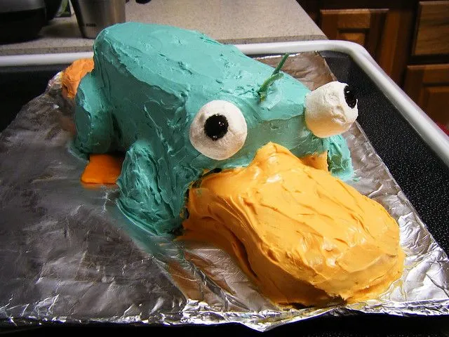 Perry the Platypus Cake | Flickr - Photo Sharing!