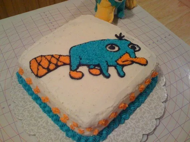 Perry the platypus cake - Imagui