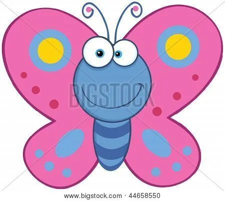 Dibujos de mariposas animados - Imagui