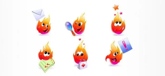 personajes de dibujos animados de incendios | Descargar Vectores ...