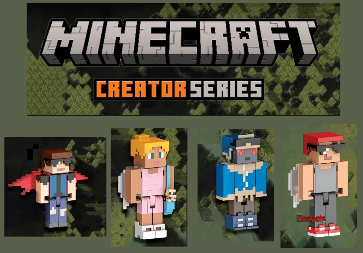 Tus personajes favoritos de Minecraft Creator Series saltan a la vida real  - Revista Gadgets