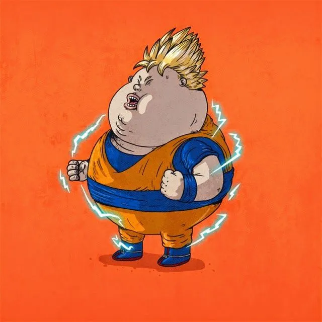 Personajes gordos de caricaturas - Imagui