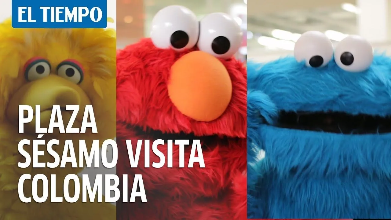 Personajes de Plaza Sésamo visitan Colombia | El TIEMPO - YouTube
